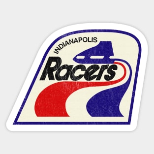 Defunct - Indianapolis Racers Hockey Sticker